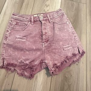 We The Free Frayed Jean Shorts